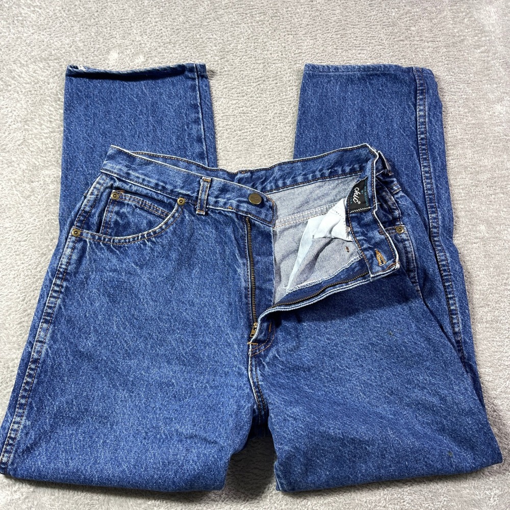 Chic Petite Women's Vintage High Waisted Jeans‎ Classic Denim Size 16 Everyday